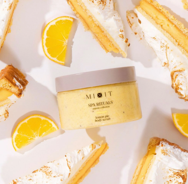 Изображение товара Скраб для тела MIXIT Spa Rituals соляной с ароматом лимонного пирога (300г)