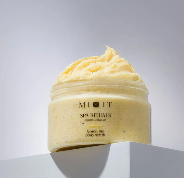 Изображение товара Скраб для тела MIXIT Spa Rituals соляной с ароматом лимонного пирога (300г)