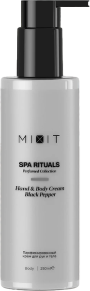 Изображение товара Крем для тела MIXIT Spa Rituals с ароматом черного перца (250мл)
