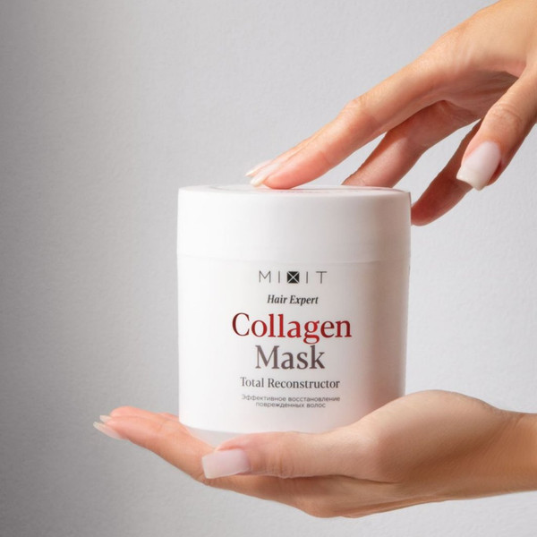 Изображение товара Маска для волос MIXIT Hair Expert Для восстановления поврежденных волос (400мл)
