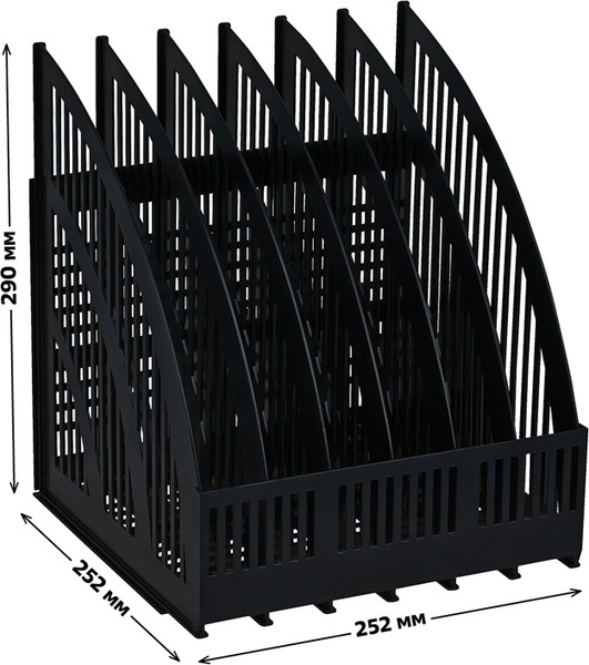 Изображение товара Лоток для бумаг Стамм Line / ЛТВ-01478 (черный)