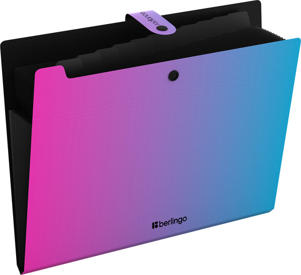 Изображение товара Папка для бумаг Berlingo Radiance / XF4_12002 (розовый/голубой)