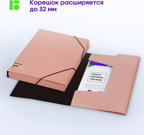 Изображение товара Папка для бумаг Berlingo Instinct / FB4_A4513 (фламинго)