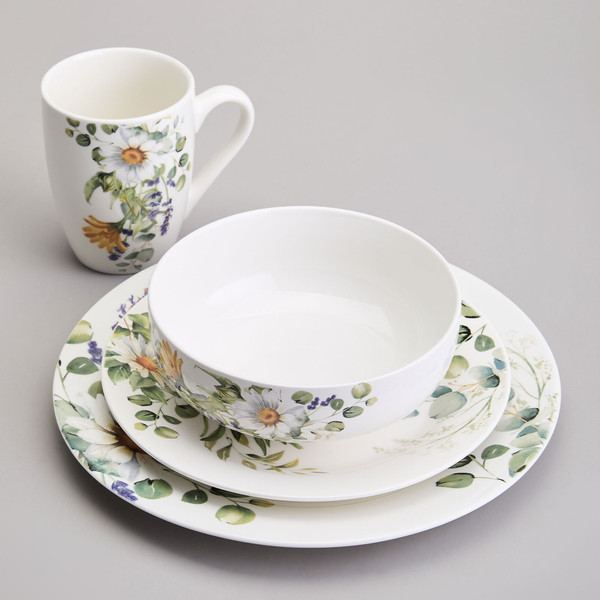 Изображение товара Набор столовой посуды Lefard Ромашковое поле 358-2226