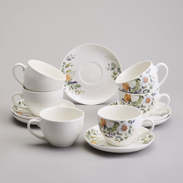 Изображение товара Набор для чая/кофе Lefard Ромашковое поле 358-2228