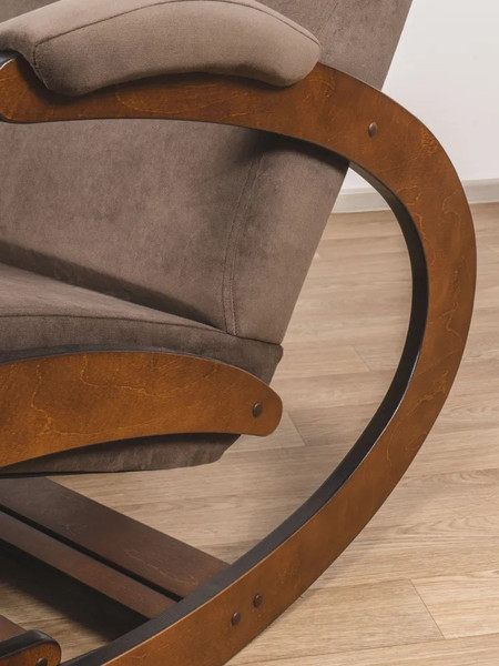 Изображение товара Кресло-качалка Glider Экси М (темно-коричневый/орех антик)