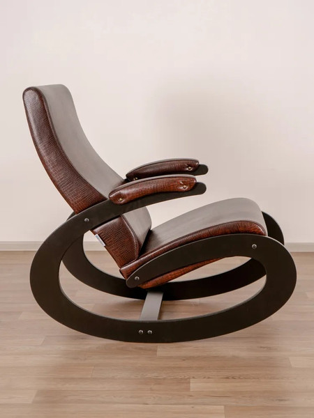 Изображение товара Кресло-качалка Glider Экси М (коричневый/венге)