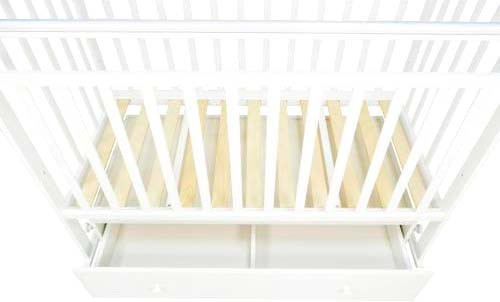 Изображение товара Детская кроватка СКВ Сиверко 3158001 (белый)