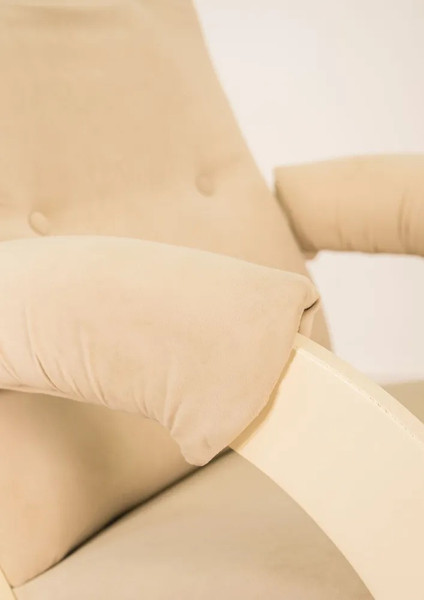 Изображение товара Кресло-маятник Glider Модель 68 (бежевый/дуб шампань)