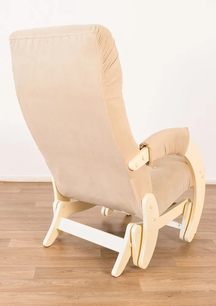 Изображение товара Кресло-маятник Glider Модель 68 (бежевый/дуб шампань)