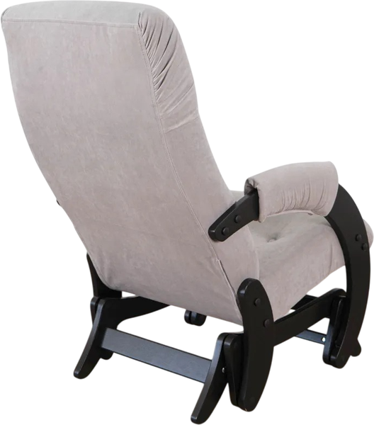 Изображение товара Кресло-маятник Glider Модель 68 (светло-серый/венге)