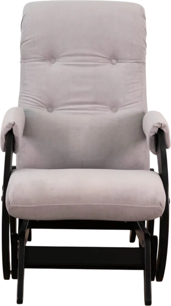 Изображение товара Кресло-маятник Glider Модель 68 (светло-серый/венге)