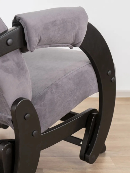 Изображение товара Кресло-маятник Glider Модель 68М (темно-серый/венге)