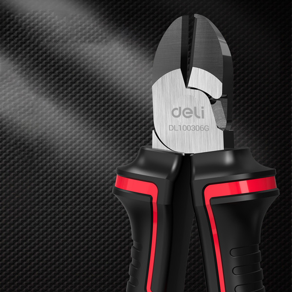 Изображение товара Бокорезы Deli RS DL100306G (160мм, красный/черный)