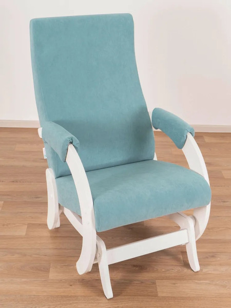 Изображение товара Кресло-маятник Glider Модель 68М (мятно-зеленый/молочный дуб)