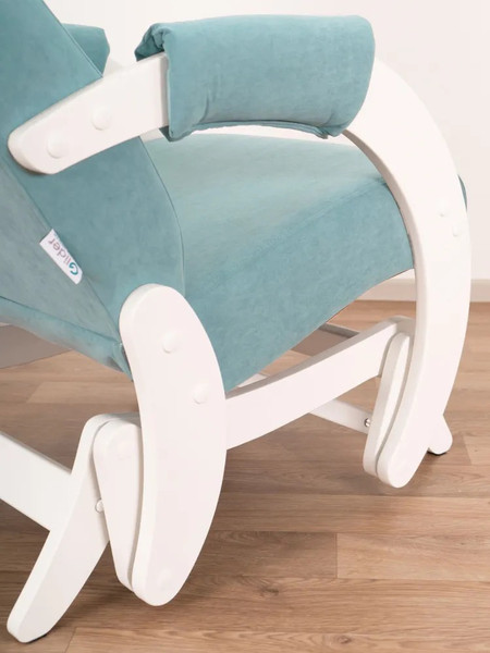 Изображение товара Кресло-маятник Glider Модель 68М (мятно-зеленый/молочный дуб)