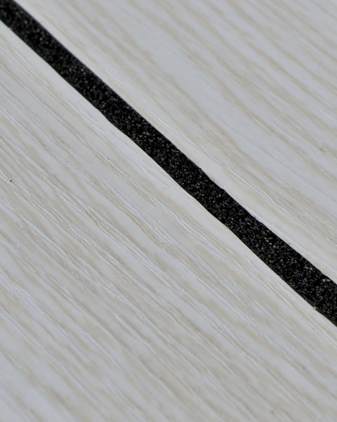 Изображение товара Панель ПВХ Самоклейкин Самоклеящаяся Имитация рейки KC-81117-2 (600x600x2.8мм)