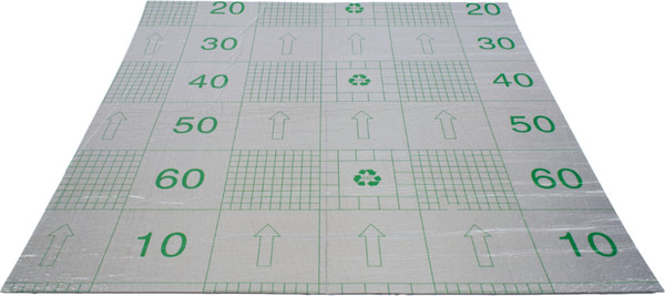 Изображение товара Панель ПВХ Самоклейкин Самоклеящаяся Имитация рейки KC-81117-2 (600x600x2.8мм)