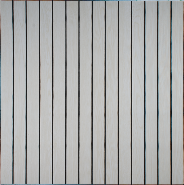 Изображение товара Панель ПВХ Самоклейкин Самоклеящаяся Имитация рейки KC-81117-2 (600x600x2.8мм)