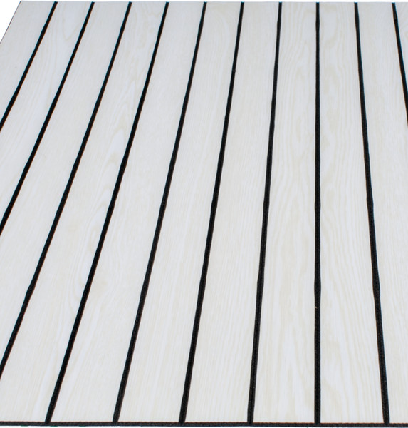 Изображение товара Панель ПВХ Самоклейкин Самоклеящаяся Имитация рейки KC-81117-2 (600x600x2.8мм)