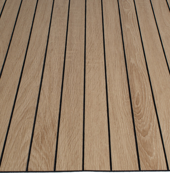 Изображение товара Панель ПВХ Самоклейкин Самоклеящаяся Имитация рейки KC-1002-7 (600x600x2.8мм)