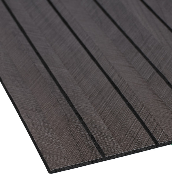 Изображение товара Панель ПВХ Самоклейкин Самоклеящаяся Имитация рейки KC-9-2 (600x600x2.8мм)