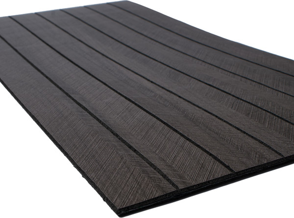 Изображение товара Панель ПВХ Самоклейкин Самоклеящаяся Имитация рейки KC-9-2 (600x600x2.8мм)