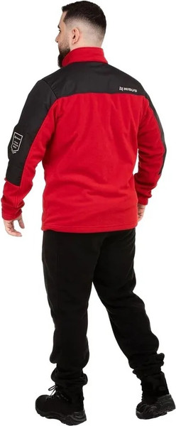 Изображение товара Костюм для охоты и рыбалки Nisus Argut с мембранными вставками T-N-FA-4XL2 (р.56-58/182-188, черный/красный)