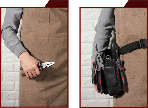 Изображение товара Плоскогубцы Deli DL100106G (красный/черный)