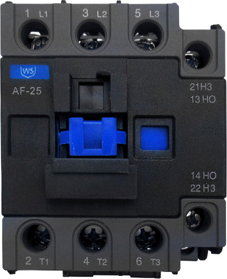 Изображение товара Контактор Wilderness AF-25 25A 220В/AC 1НО+1НЗ 50Гц (R) / AF25220AC