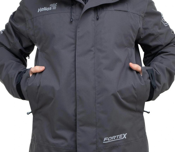 Изображение товара Костюм для охоты и рыбалки Helios Berg Pro 15/15К / T-KBP-S-46/176-GR (р.S, графит)