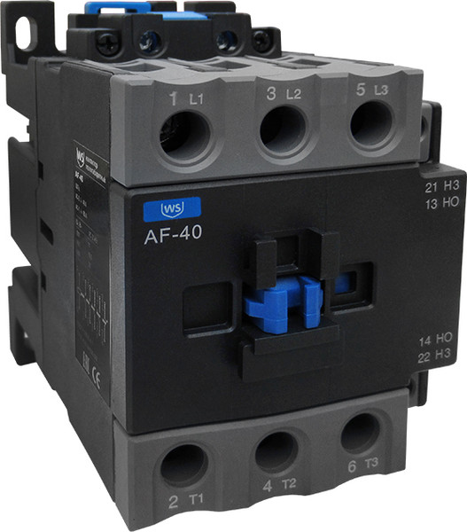Изображение товара Контактор Wilderness AF-40 40A 24В/AC 1НО+1НЗ 50Гц (R) / AF4024AC