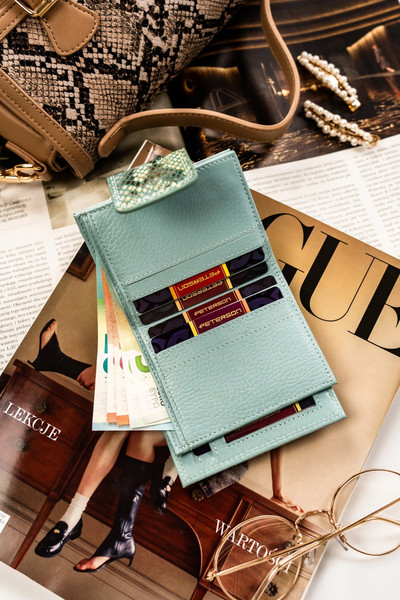 Изображение товара Портмоне Peterson PTN 42329-SFL (синий)