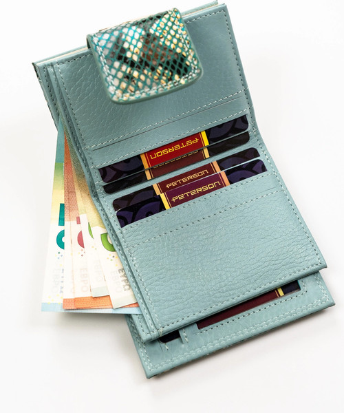 Изображение товара Портмоне Peterson PTN 42329-SFL (синий)