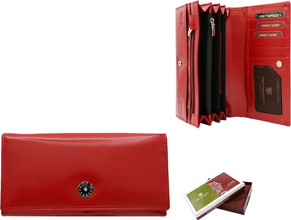 Изображение товара Портмоне Peterson PTN 1680177-NGV (красный)