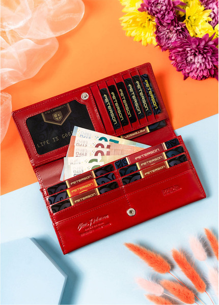 Изображение товара Портмоне Peterson PTN 1680133-NGV (красный)