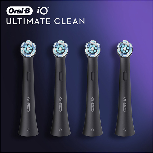 Изображение товара Набор насадок для зубной щетки Oral-B iO RB CB Ultimate Clean Black (4шт)