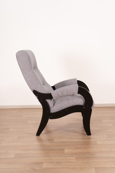 Изображение товара Кресло мягкое Glider Аоста (серый/венге)