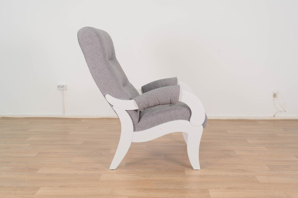 Изображение товара Кресло мягкое Glider Аоста (серый/молочный дуб)