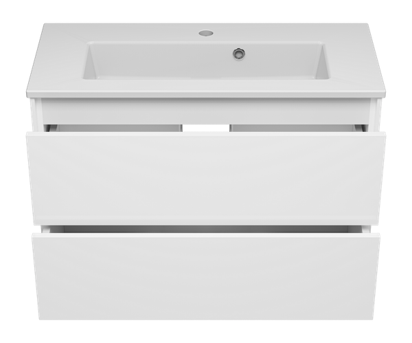 Изображение товара Тумба с умывальником Brevita Toy 80 / TOY-09080-0102Я+B-AVI080-01