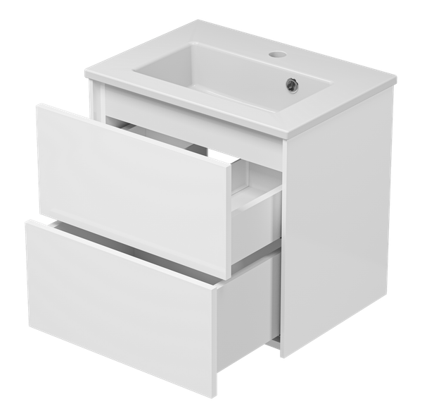 Изображение товара Тумба с умывальником Brevita Toy 50 / TOY-09050-0102Я+B-AVI050-01