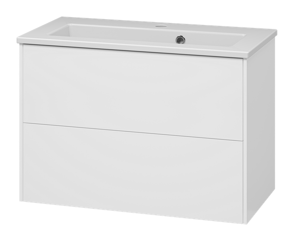 Изображение товара Тумба с умывальником Brevita Toy 70 / TOY-09070-0102Я+B-AVI070-01