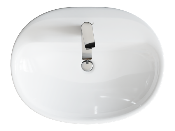 Изображение товара Тумба с умывальником Brevita Elche 80 / ELC-0080-0302Я+0116 (серый кашемир)