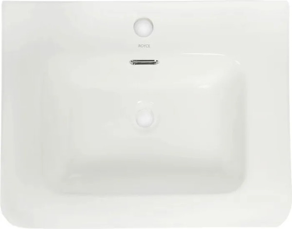 Изображение товара Тумба с умывальником Misty Мираж 60 / П-Мир-01060-011П2Я+RCW-140260WH