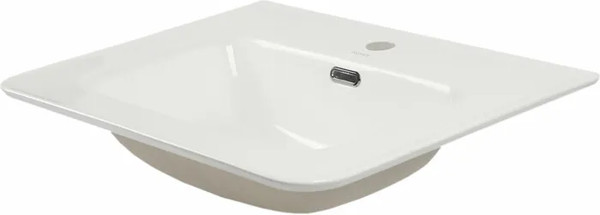 Изображение товара Тумба с умывальником Misty Мираж 60 / П-Мир-01060-011П2Я+RCW-140260WH