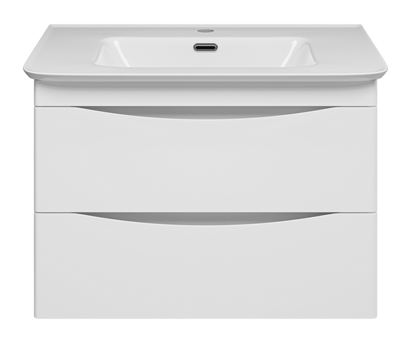 Изображение товара Тумба с умывальником Misty Мираж 70 / П-Мир-01070-011П2Я+RCW-140270WH