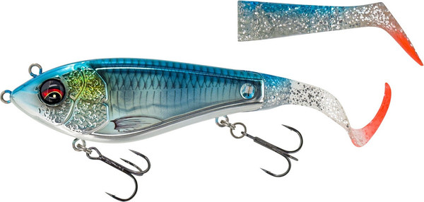 Изображение товара Воблер Savage Gear Deviator Tail 20см 87г SS Blue Chrome / 1625317