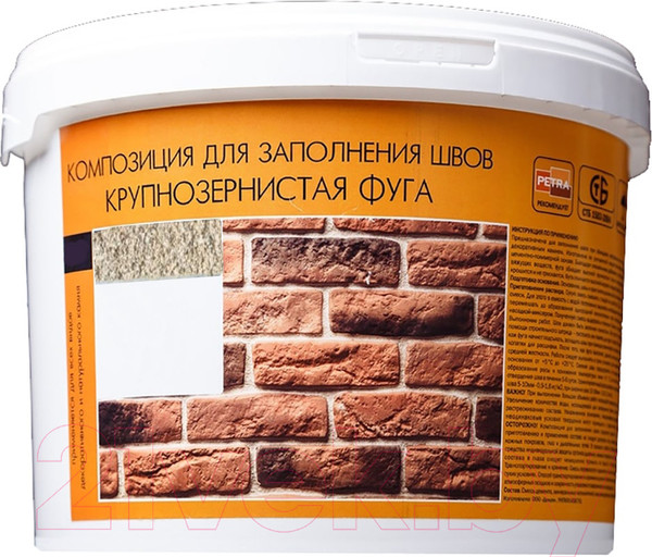 Изображение товара Фуга цементная Petra K02 кремовый (5кг)