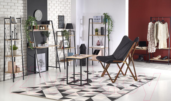 Изображение товара Письменный стол Halmar Narvik B1 (дуб сонома/черный)