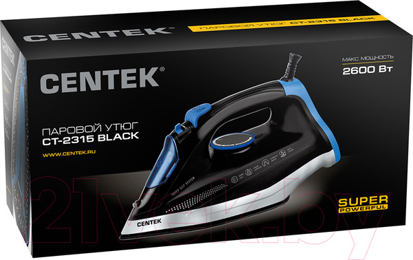 Изображение товара Утюг Centek CT-2315 (черный)